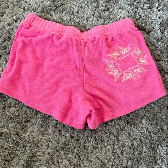 Boys Lie Hot Pink Athletic Shorts - Picture 2 of 3